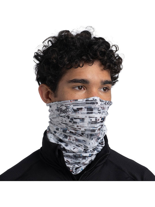 Buff Original Ecostretch Urva Αθλητικό Περιλαίμιο Λευκό