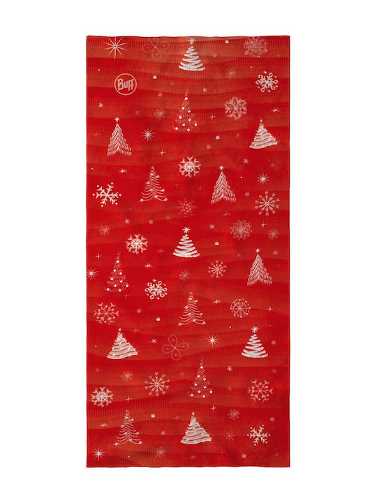 Buff Athletic Neck Warmer Red