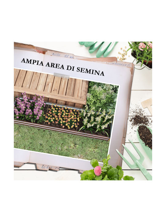 Pot Dark Brown 240x60x30cm.