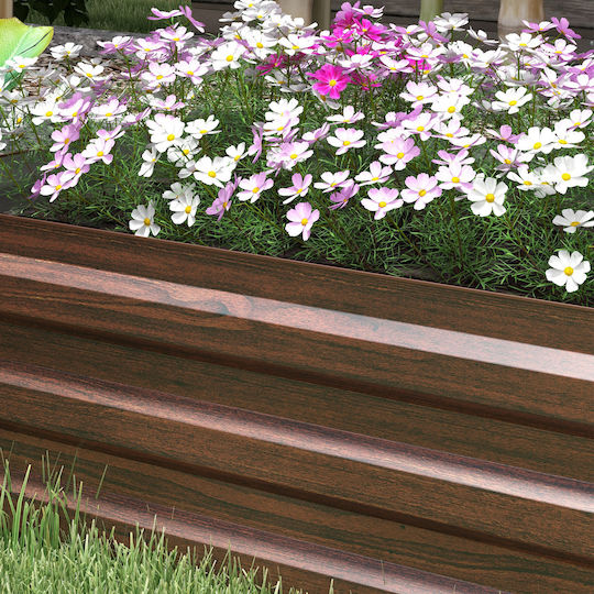 Ghiveci Dark Brown 240x60x30cm.