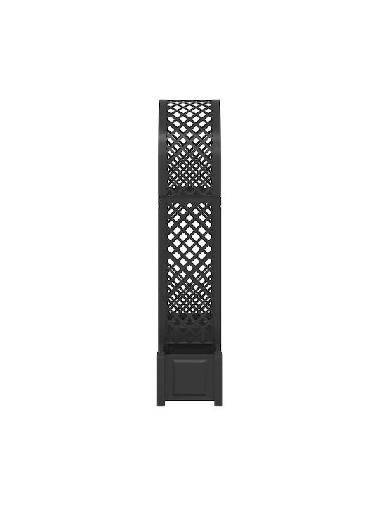 vidaXL Plastic Flower Pot Anthracite 168.5x43cm