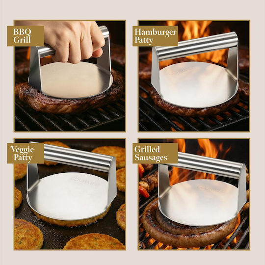 Gourmeo Burger Press Unelte Pentru Măcelar 14 Cm