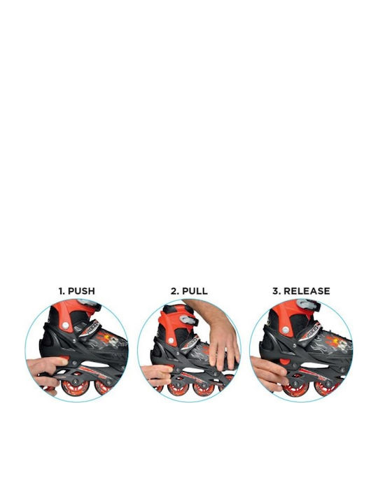 Inline Αυξομειούμενα Rollers Λευκά Παιδικά