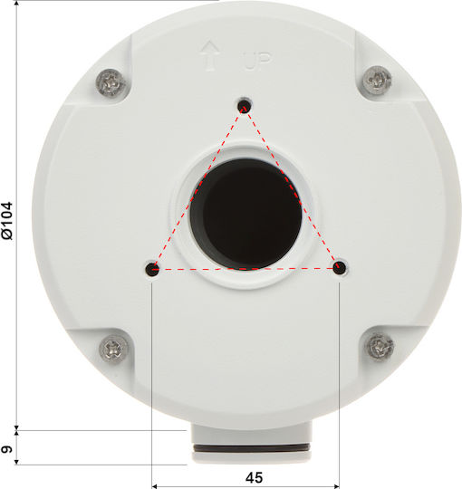 Connection Box 'bullet' Type Cameras Unv Tr-jb05-b-in