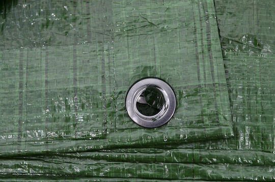 AWTools Waterproof Tarpaulin 90gr/m² 20x15m. Light Type Green