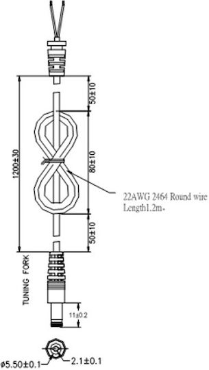 Adapter LED Power Supply 15W Output Voltage 5V