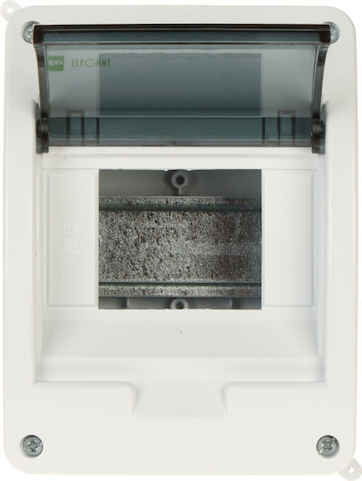 Elektro Plast Wall mounted 5-Elements Fuse Box with 1 Row