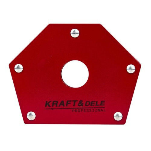 Kraft & Dele KD1896 Γωνία Συγκόλλησης με Μαγνητική Ικανότητα 22.6kg & Γωνίες 135° / 30° / 45° / 60° / 75° / 90°