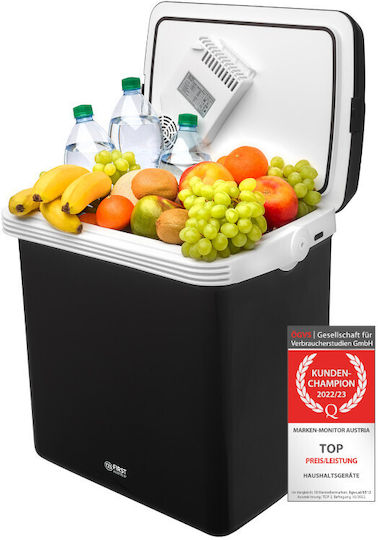 First Austria Portable Fridge Thermoelectric 32L 12V / 230V Black