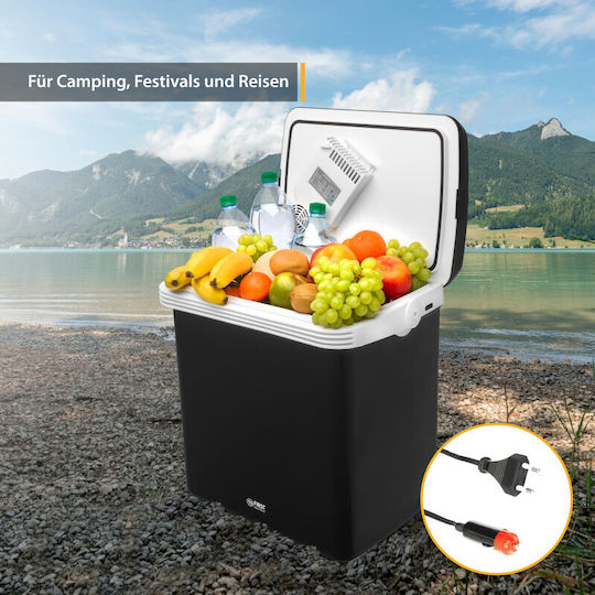 First Austria Portable Fridge Thermoelectric 32L 12V / 230V Black