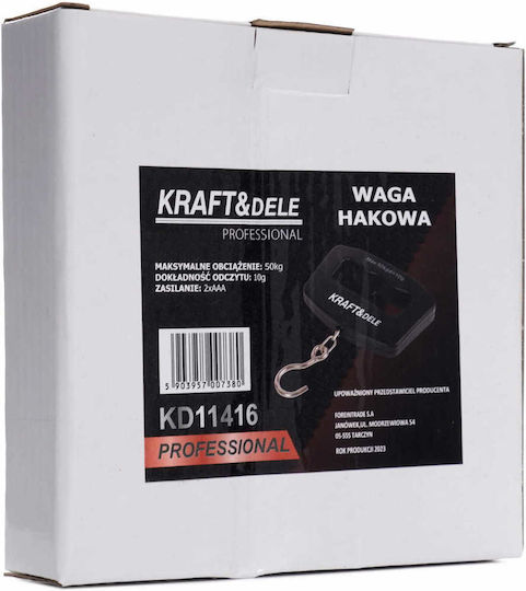 Kraft & Dele Gepäckwaage Blau