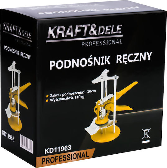 Ръчна Крик 1-10см 110кг Kraft&dele Kd11963