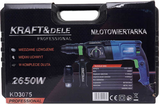 Kraft & Dele KD3075 Schlag Bohrer 2650W