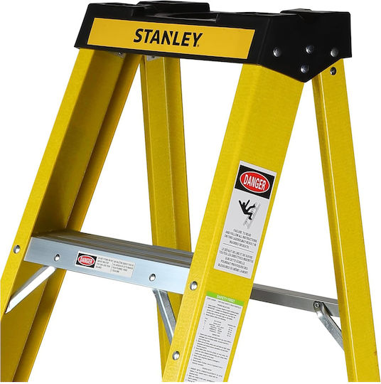 Stanley Metallische Leiter mit 5 Stufen