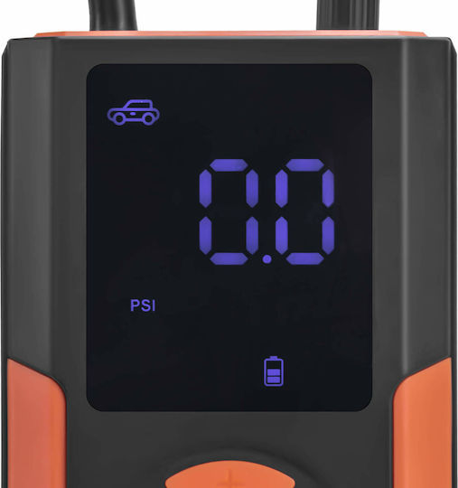 Kraft & Dele Τρόμπα Αυτοκινήτου 150PSI Επαναφορτιζόμενη 12V