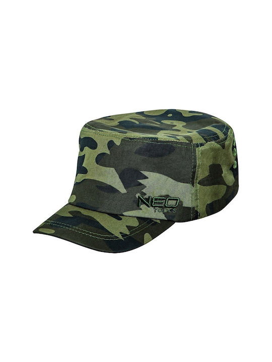 Neo Tools Camo Καπέλο Εργασίας Πράσινο 81-626