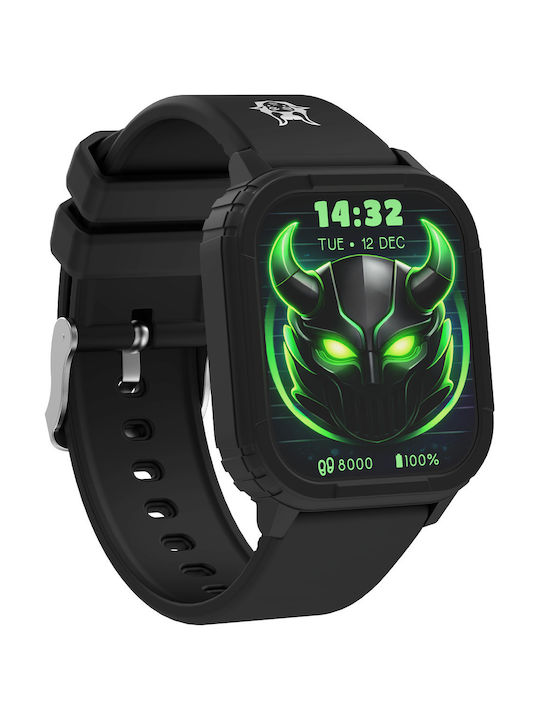 Kiddoboo Παιδικό Smartwatch Μαύρο