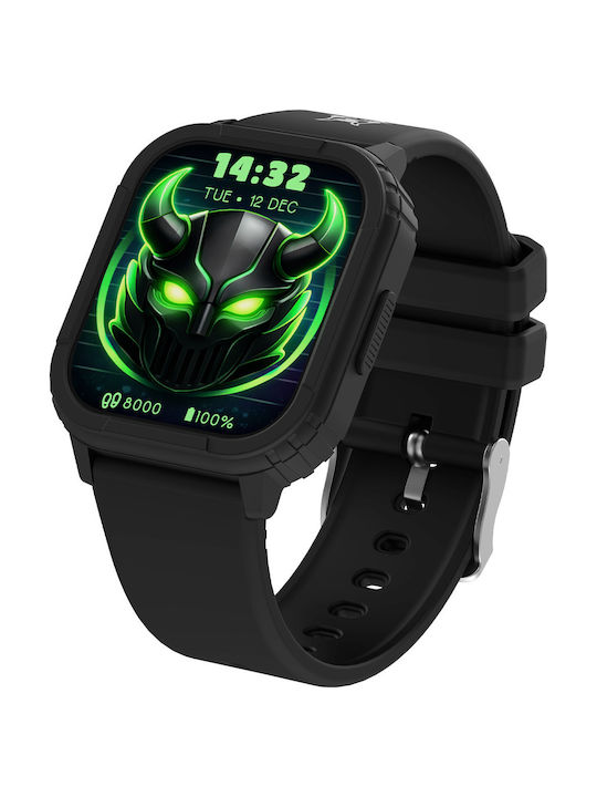 Kiddoboo Παιδικό Smartwatch Μαύρο