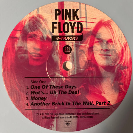 Pink Floyd 8-tracks Vinyl