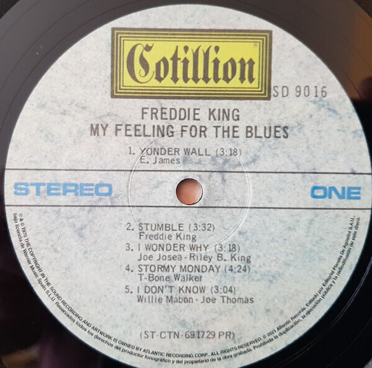 Freddie King My Feeling Blues Vinyl