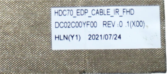 Καλωδιοταινία Οθόνης για Laptop Dell Precision 7770 7780 M7770 M7780
