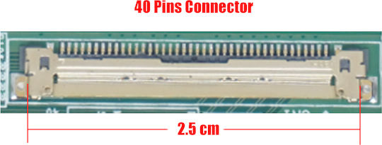 Laptop Screen 16" IPS LED Slim Touch 2560x1600 Matte 40 Pin for Laptop 1-SCR0193