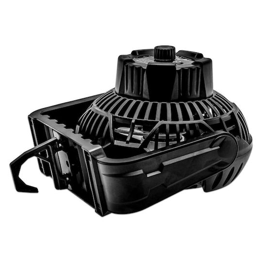 Fan Electric / USB with Water and Lighting and Power Bank 6W Black