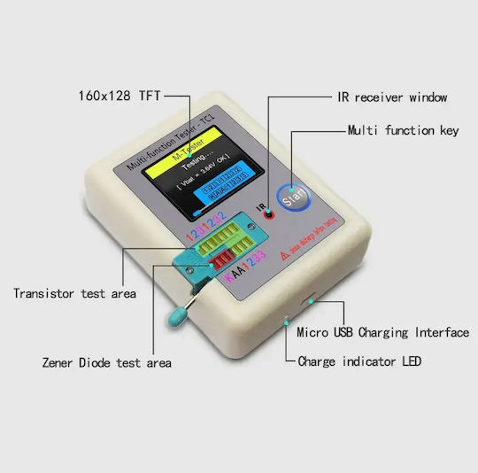 Digital Multimeter LCR-TC1
