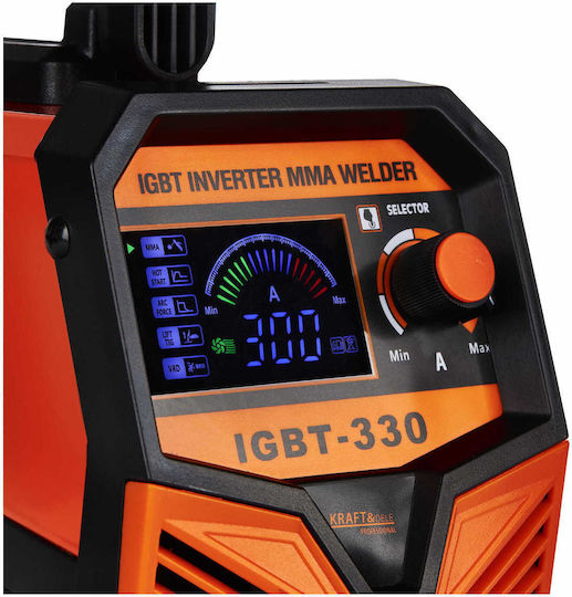 IGBT ММА Lift TIG 330A Заваръчен Аппарат Kraft&Dele KD1878