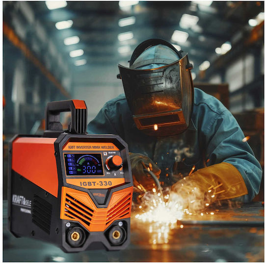 IGBT ММА Lift TIG 330A Заваръчен Аппарат Kraft&Dele KD1878