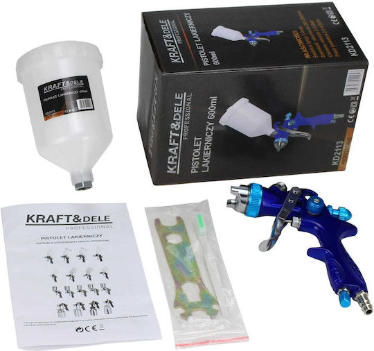 Kraft & Dele KD2113 Pistol De Vopsit Cu Aer 1.3mm