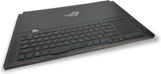 Tastatură Laptop Asus Rog Zephyrus GX701 GX701GV GX701GW GX701GX GX701GWR GX701GXR GX701GVR GX701LV GX701LWS GX701LXS US Palmrest Negru OEM Cod 40825uspalm