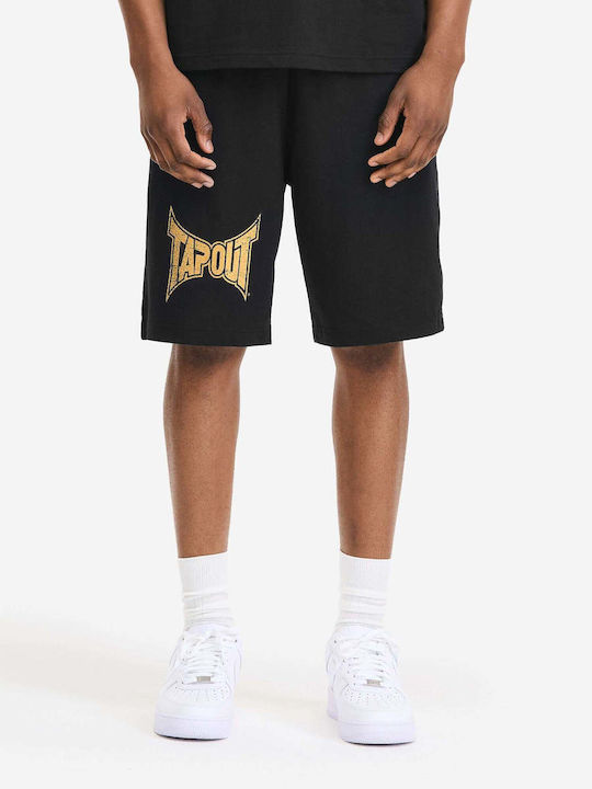 Αθλητική Ανδρική Βερμούδα Black/gold