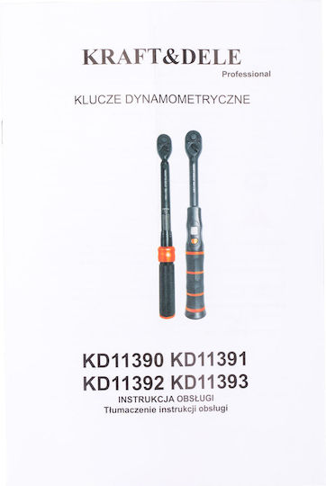 Torque Wrench 1/4 1-25Nm Kraft&dele Kd11392