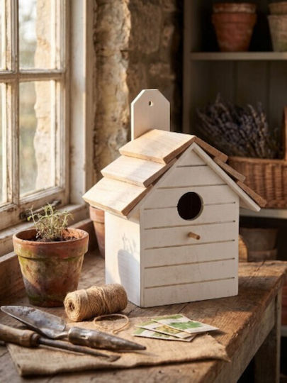 Koopman Wooden Garden Decoration 22x11x16cm HZ1260800