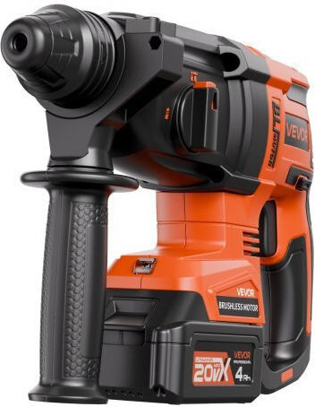 Vevor Demolition Hammer Battery Brushless 20V 1x4Ah with Chuck SDS Plus DC20WSDC28MMG9H4B001V2