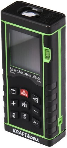 Kraft & Dele Μέτρο Laser KD10407 με Δυνατότητα Μέτρησης 80m