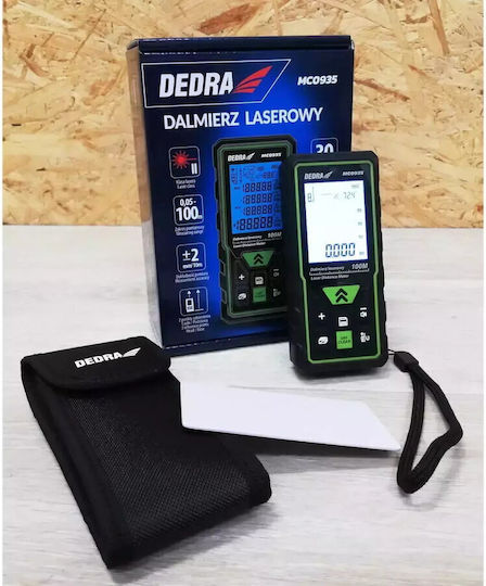 Dedra Μέτρο Laser MC0935 με Δυνατότητα Μέτρησης 100m