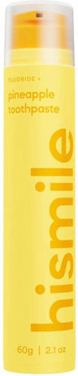 Fluoride Toothpaste Pineapple Flavor Pineapple Hismile 60 G