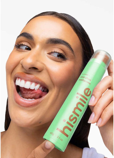 Pastă de Dinți cu Fluor Aromă de Ciocolată cu Mentă Mint Choc Hismile 60 G