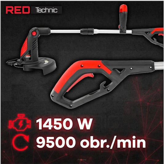 Red Technic Ηλεκτρικό Χορτοκοπτικό Ώμου / Χειρός 1450W 2kg