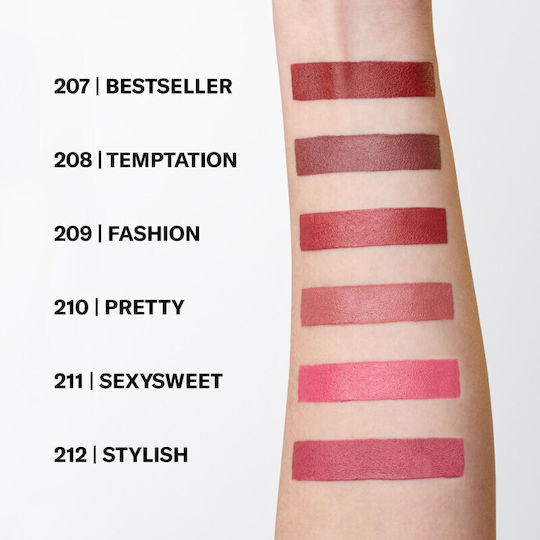 Mesauda Milano Cult Lippenstift Matt 210 Pretty 3,5 g