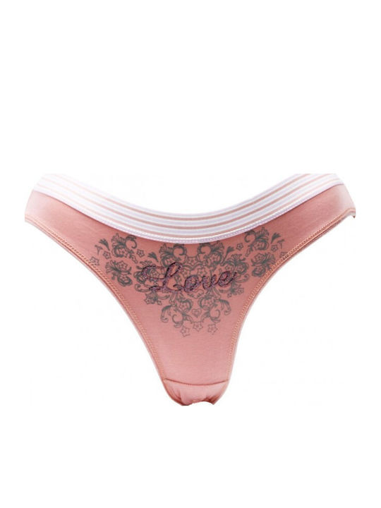 Damen Slip Salmon