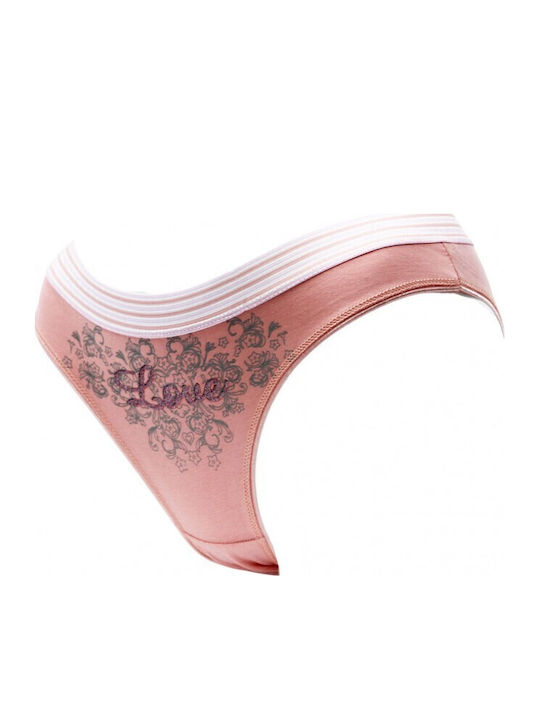 Damen Slip Salmon