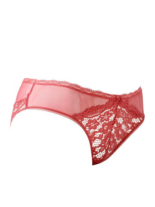 Damen Slip Coral