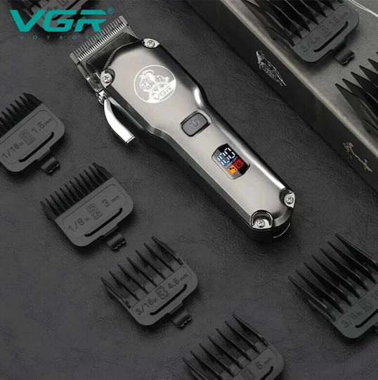 VGR Professional Hair Clipper Set Black V-675