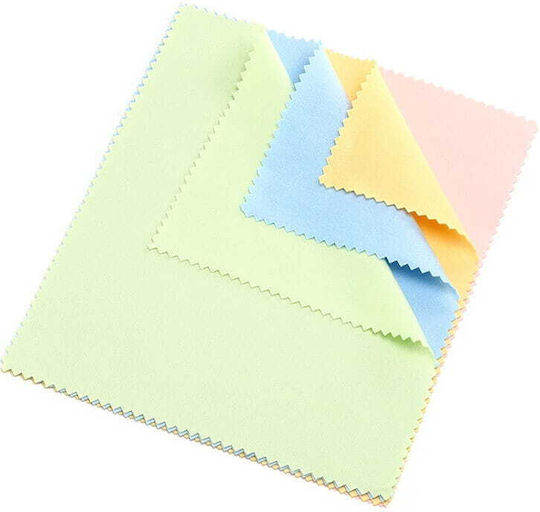 Microfiber Glasses Cloth Mix 14x17cm 10pcs