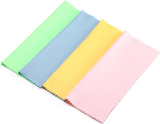 Microfiber Glasses Cloth Mix 14x17cm 10pcs