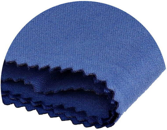 Premium Microfiber Cloth Glasses 220g Blue 18x15