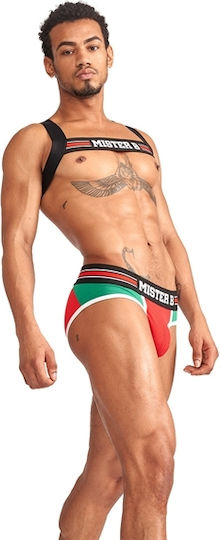 Mister B Ανδρικό Harness Κόκκινο